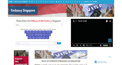 Desktop Screenshot of embassyinsingapore.com